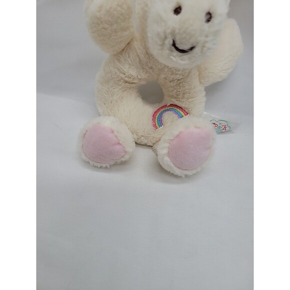 Spark Create Imagine Unicorn Plush Baby Rattle Lovey Toy Nursery Stuffed Animal - Picture 5 of 16